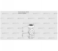 BVGF80/50W05 (88300056) Дроссельная заслонка Kromschroder