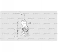 VAD1-/20R/NYGL-25A (88027491) Газовый клапан с регулятором давления Kromschroder