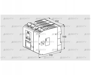 BCU560QC0F0U0D0K2-E (88670378) Блок управления горением Kromschroder