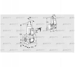 VAS780F05LWE/B-/PM (88206951) Газовый клапан Kromschroder