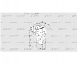 IBA150Z05/20-60W3TR10 (88301094) Дроссельная заслонка Kromschroder