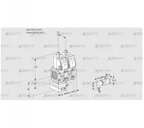 VCG1T20N/20N05FGANQR/3--3/-4PP (88106724) Клапан с регулятором соотношения Kromschroder