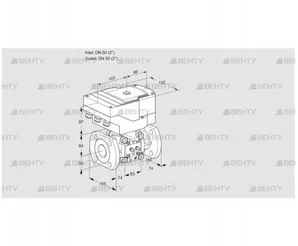 IFC350/50F05-32MMPP/20-30W3E-I (88303439) Регулирующий клапан с сервоприводом Kromschroder