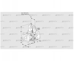 VAS350F/NKGR (88033681) Газовый клапан Kromschroder