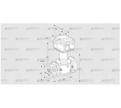 RV 50/LF05W60S1 (86060751) Регулирующий клапан Kromschroder