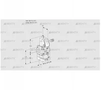 VAD115R/NW-100B (88029721) Газовый клапан с регулятором давления Kromschroder