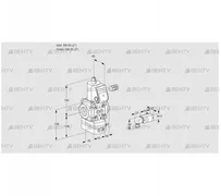 VAD350R/NW-100A (88013048) Газовый клапан с регулятором давления Kromschroder