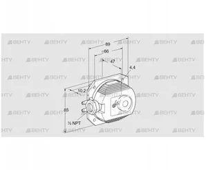 DL 40KT-3 (84444596) Датчик-реле давления воздуха Kromschroder