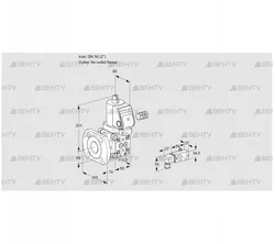 VAS350/-F/NKGR (88024565) Газовый клапан Kromschroder