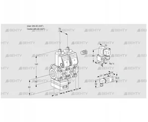 VCD1E20R/20R05D-100NWR/-2PP/PPZY (88105248) Регулятор давления Kromschroder