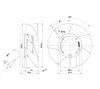 Осевой вентилятор ebmpapst A2S130AA0301
