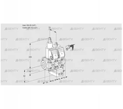 VCD1E20R/15R05LD-100WR/PPPP/PPPP (88104114) Регулятор давления Kromschroder