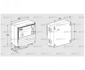 BCU460-5/2LW3GBPD3S3 (88611385) Блок управления горением Kromschroder