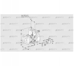 VAS350F/NW (88031613) Газовый клапан Kromschroder