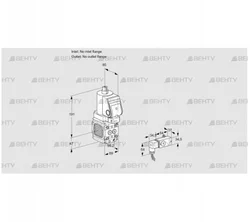 VAS2T-/NQSR (88019570) Газовый клапан Kromschroder