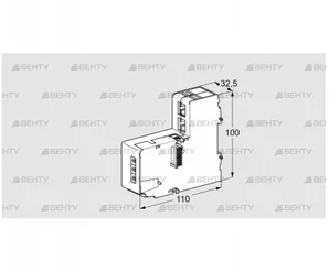 BCM 400S0B3/3-0 BCU400N (74960692) Шина Kromschroder