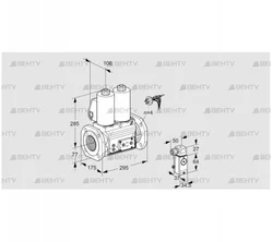 VCS665F05NNQLE/PPPP/P2PP (88207828) Сдвоенный газовый клапан Kromschroder