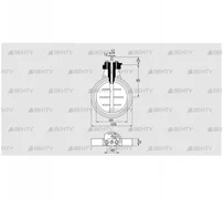 DKR 65Z03F100D (03149222) Дроссельная заслонка Kromschroder