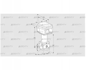 RV 3/IML03W60E (86060652) Регулирующий клапан Kromschroder