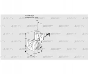 VAS350/-F/NW (88008934) Газовый клапан Kromschroder