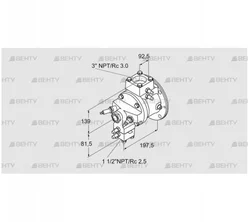 TJ28.0150-A2AMBHNC6E6XSB2 (85401356) Газовая горелка Kromschroder