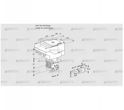 IFC1-/-05-08MM2-/20-60W3E-I (88303327) Регулирующий клапан с сервоприводом Kromschroder