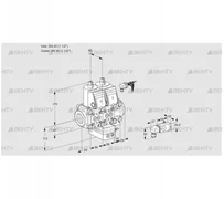 VCH2E40R/40R05NHEVWR/-3PP/MMPP (88105667) Клапан с регулятором расхода Kromschroder