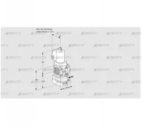 VAG2T-/40N/NKSLAK (88031639) Газовый клапан с регулятором соотношения Kromschroder