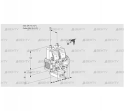 VCG1E15R/15R05FNGEVWR/PPPP/PPPP (88107535) Клапан с регулятором соотношения Kromschroder