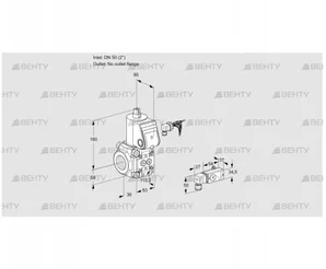 VAS350/-R/NW (88008947) Газовый клапан Kromschroder