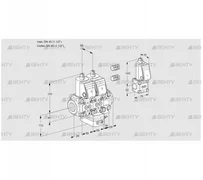 VCG2E40R/40R05NGEVQR3/PPPP/PPZS (88107135) Клапан с регулятором соотношения Kromschroder