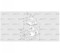 RVS 65/LF03W60E-3 (86060310) Регулирующий клапан Kromschroder