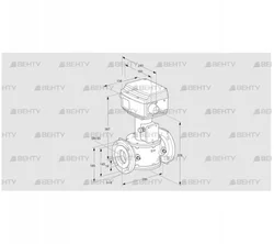 RVS 65/LF03W60E-3 (86060310) Регулирующий клапан Kromschroder