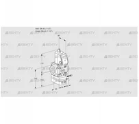 VAG240R/NWAE (88010223) Газовый клапан с регулятором соотношения Kromschroder