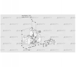 VAS240F/NW (88030863) Газовый клапан Kromschroder