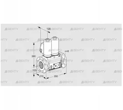 VCS8T100A05NNKGLE/PPPP/PPVP (88207055) Сдвоенный газовый клапан Kromschroder