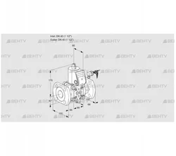 VAS240F/NK (88005377) Газовый клапан Kromschroder