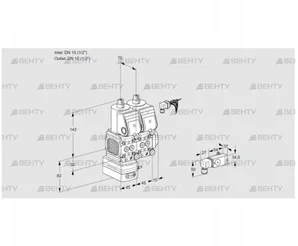 VCD1E15R/15R05FD-25NWR/2--3/PPPP (88100008) Регулятор давления Kromschroder