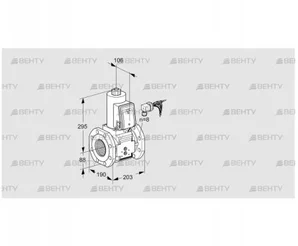 VAS780F05NWB/PP/MM (88203762) Газовый клапан Kromschroder