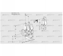 VCG2E40R/40R05NGEWR/PPPP/PPZS (88103495) Клапан с регулятором соотношения Kromschroder