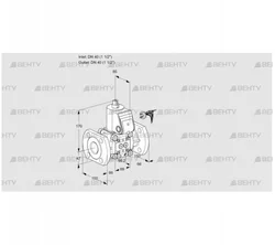 VAS240F/NW (88016018) Газовый клапан Kromschroder