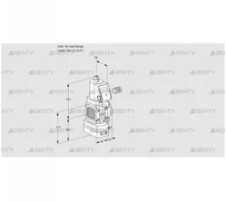 VAD1-/20R/NWGR-25A (88034061) Газовый клапан с регулятором давления Kromschroder