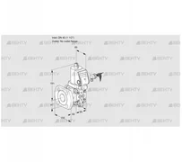 VAS240/-F/NWSR (88010512) Газовый клапан Kromschroder