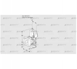 VAS350/-F/NW (88022219) Газовый клапан Kromschroder