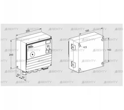 BCU460-3/1LR8GBB1/1 (88610241) Блок управления горением Kromschroder