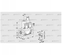 VCS8100F05NLWR3B/PPPP/P3MM (88207562) Сдвоенный газовый клапан Kromschroder