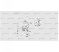 VAG1-/20R/NWAE (88014451) Газовый клапан с регулятором соотношения Kromschroder