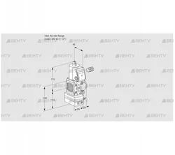 VAD2-/40R/NW-25A (88029966) Газовый клапан с регулятором давления Kromschroder